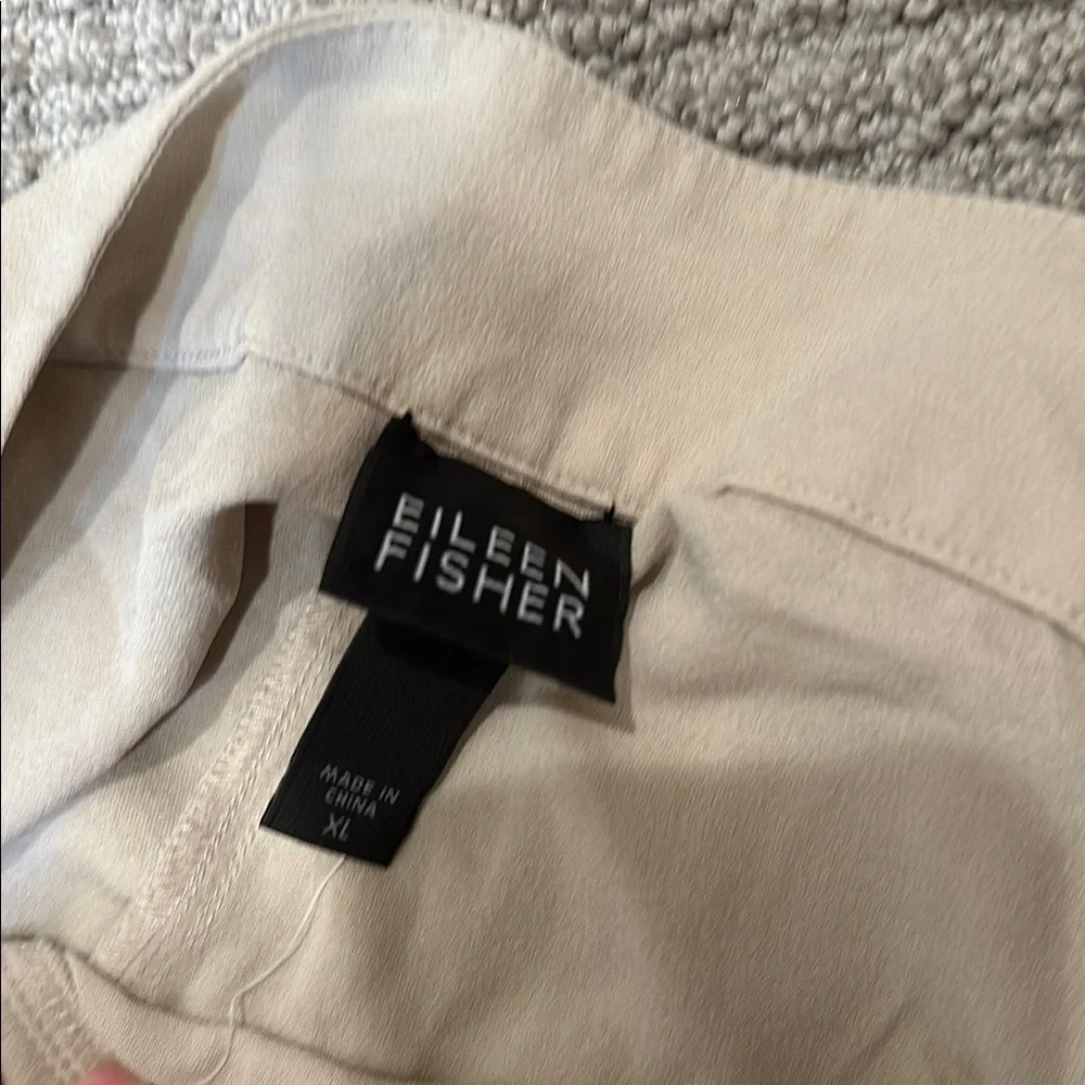 Eileen Fisher Beige Casual Pants - Picture 3 of 4